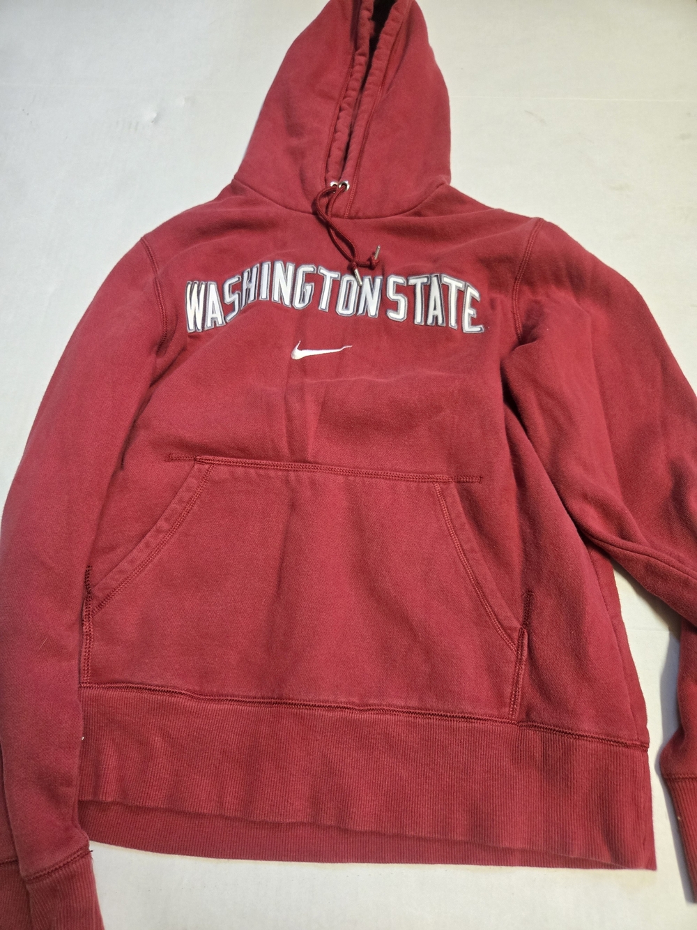 Vintage Nike Washington State Big Logo Hoodie 2000s Men SZ M Red
